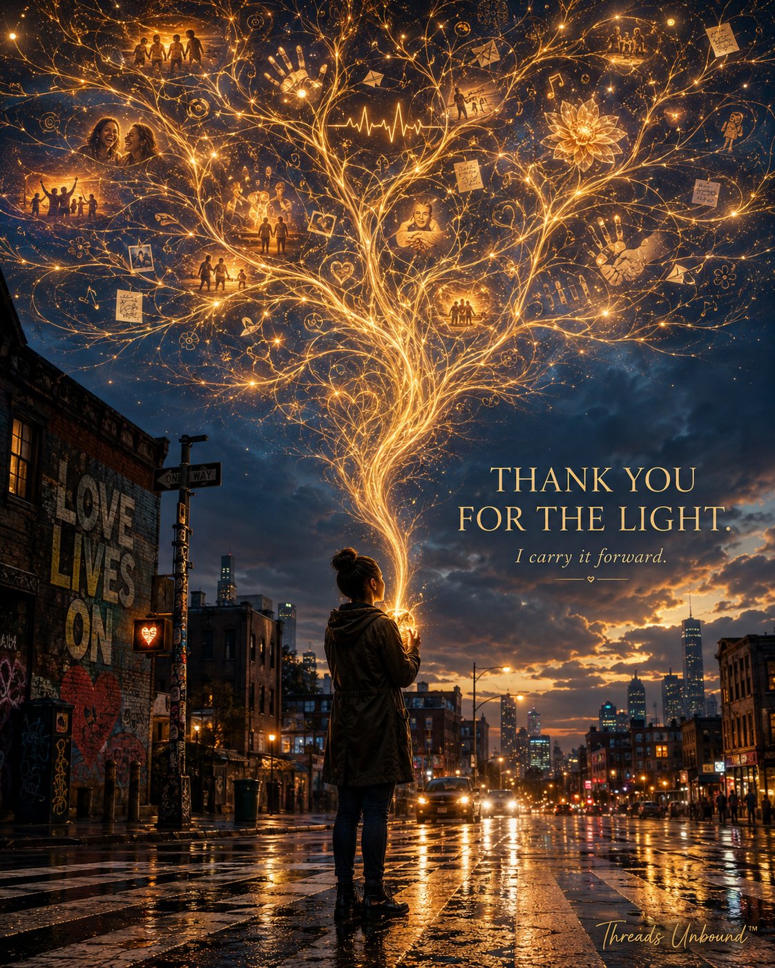 Thank You for the Light, Threads Unbound original artwork