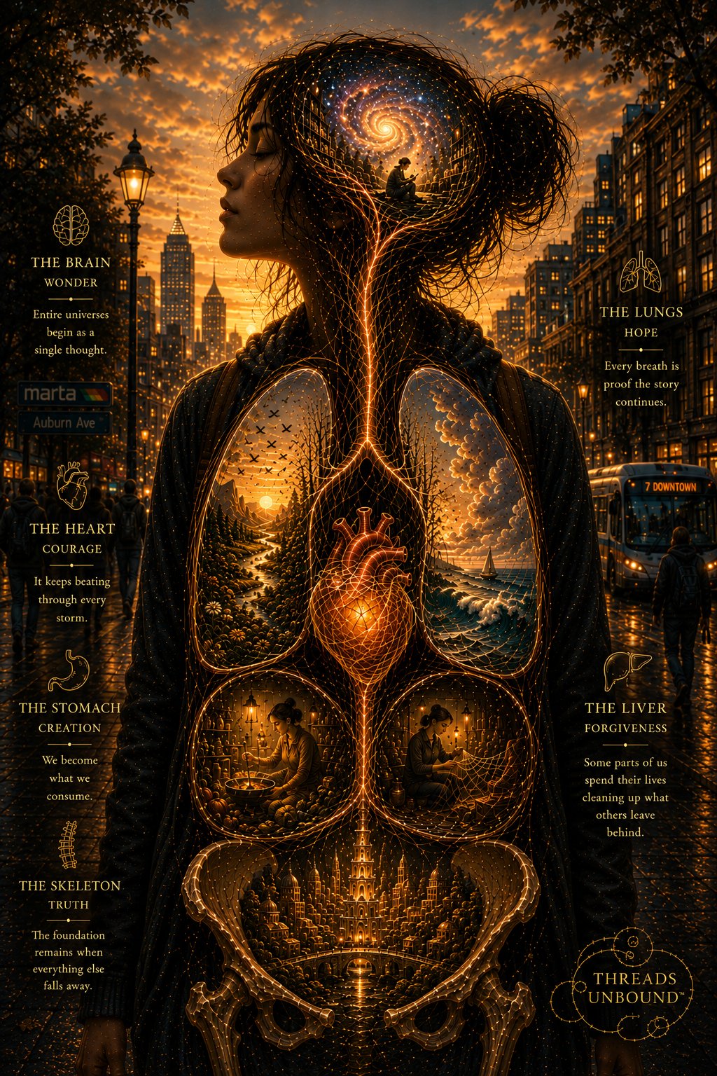 The Inner Atlas Canvas Print